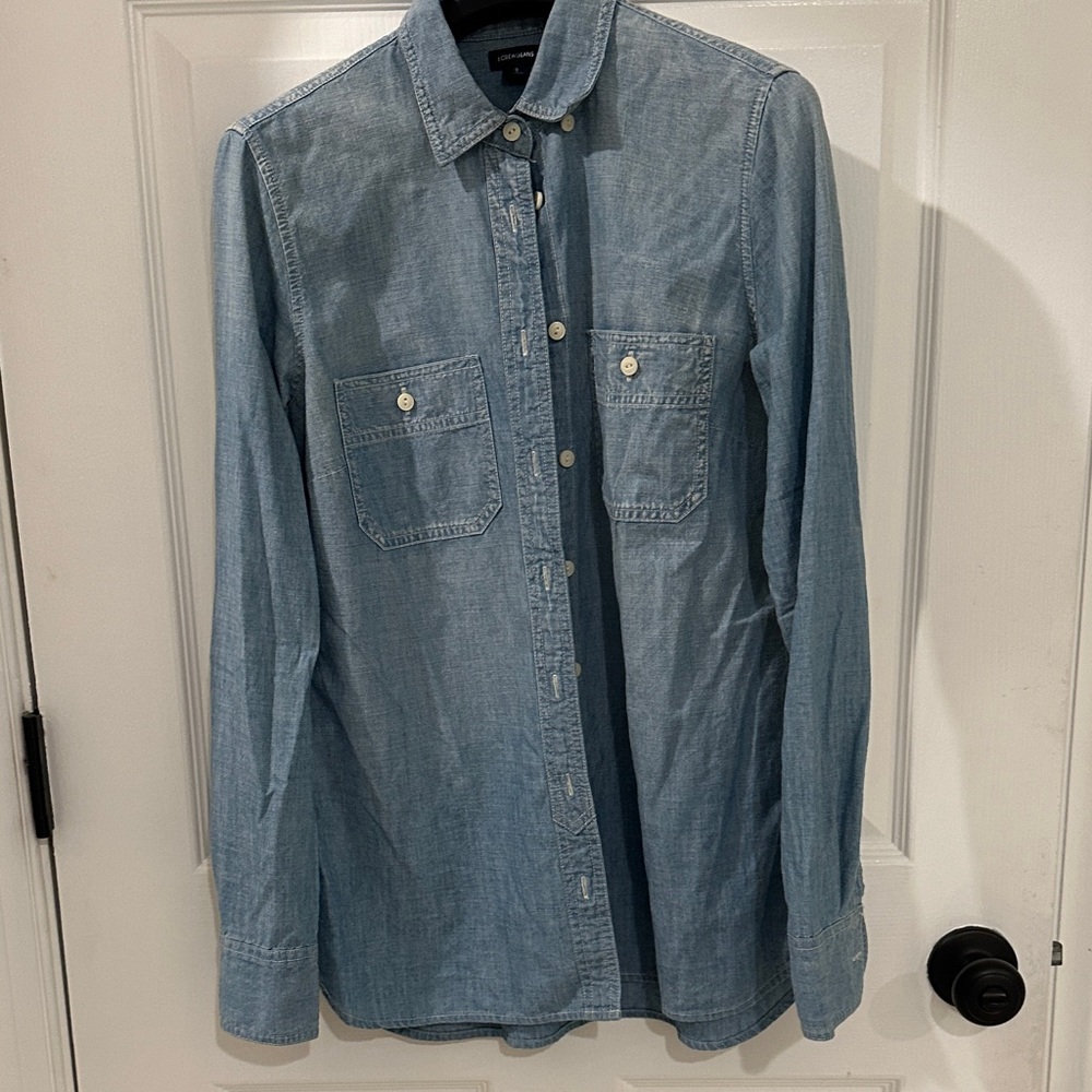 J. Crew Blue Button Down Shirt